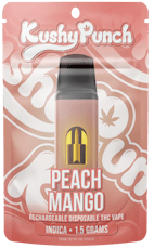Kushy Punch Disposable Vape 1.5g (Peach Mango)
