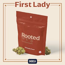 ROOTED - PREPACK - 3.5G - FIRST LADY - INDICA