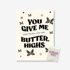 Butter High Mother's Day Card w/Matchbook