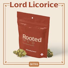 ROOTED - PREPACK - 3.5G - LORD LICORICE - SATIVA