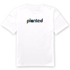 T-Shirt | White | Planted Workmark | XS