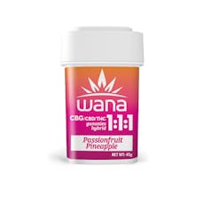 Passionfruit Pineapple 1:1:1 CBD:CBG:THC (10mg/100mg) (Wana)