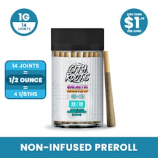 City Roots - Sour Pineapple (Sativa) 7pk Infused Prerolls 7g