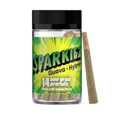 Sparkiez Guava Hybrid 14 Pack 1g Pre-Rolls
