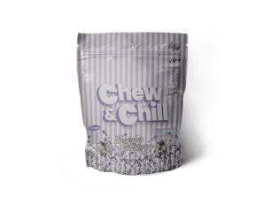 Lavender Elderberry | Chew & Chill | 100mg Gummies (10 piece)