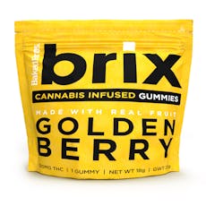 Baked Bros - Brix Gummies - Golden Berry (H) (100mg)