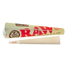 RAW Organic Hemp 1¼ Cones, 6-Pack