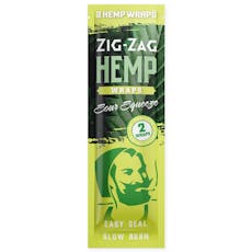 ZIG ZAG - WRAPS HEMP - SOUR SQUEEZE - 2PK