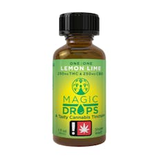 250mg (1:1) Lemon Lime Magic Drops