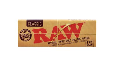 RAW Classic Natural Rolling Papers - 1/14"