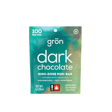 100mg Dark Chocolate High-Dose Mini Bar