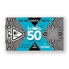 Kikoko - (20pk) X Tabs Indica - 1000mg