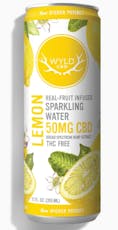 Wyld CBD - Lemon Sparkling Waters - 50mg