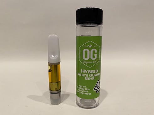 OG WHITE GUMMY BEAR VAPE CARTRIDGE 1G