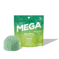 Gron Mega | Big Apple | Hybrid | Gummy | 100mg