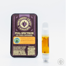Northern Craft - 1g CO2 Vape Cart - Orange Cream Pop by Elderberry Hill Farm