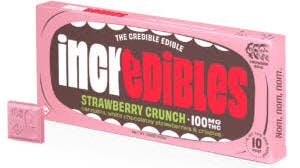 Strawberry Crunch Chocolate Bar 100mg-H