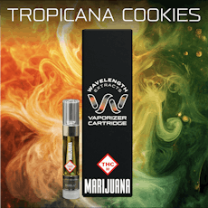 WAVELENGTH - CART DISTILLATE - 1G - TROPICANA COOKIES - SATIVA