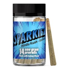 Sparkiez Hindu Kush Indica 14 Pack 1g Pre-Rolls