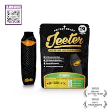 Jeeter Live Resin Disposable Vape 1g Sherblato