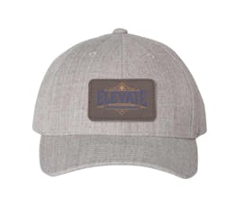 ELEVATE - HAT - ELEVATE LEATHER PATCH - GREY - OS