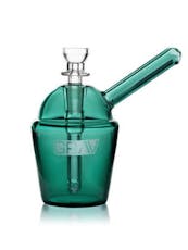 GRAV | Slush Cup Pocket Bubbler | Lake Green