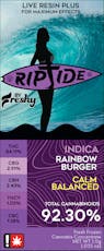 Riptide Live Resin 1g Rainbow Burger Cartridge