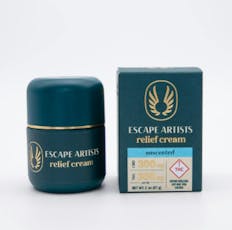 ESCAPE ARTISTS | THC RELIEF CREAM UNSCENTED | 300MG THC | 300MG | CBD | REC
