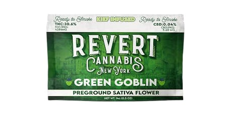 Revert | Green Goblin | Kief Infused Ground Flower | 14g | Sativa
