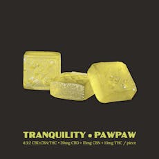 PawPaw Fruit THC:CBD:CBN Tranquility Gummies (120mg)