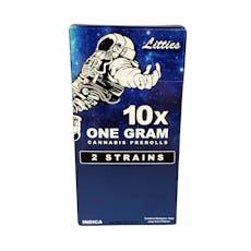 Lifted NorthWest | 1g Pre-roll Variety 10pk | INDICA Sticky Glue + Sub Zero