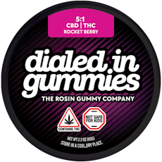 Balance Rocket Berry 5:1 Rosin Gummies | 5mg x 20pk