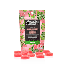 Smokiez-100mg Gummy-HYBRID-Watermelon