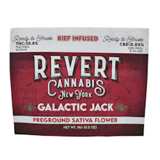 Revert | Galactic Jack | Kief Infused Ground Flower | 14g | Sativa | 30.8% THC