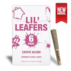 Leafers: Lil Exotic Blend Prerolls 6pk (H) | (2.1g)