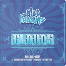 Mac Pharms - Infused Cotton Candy - Blue Raspberry (H) (100mg)