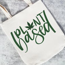 Salt & Sparkle: 420 Plant Based Tote Bag