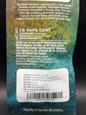 Buddies Breath Mintz Premium Cannabis Oil Cartridge 1g