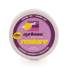 Restore Balm I 1000mg THC/CBD