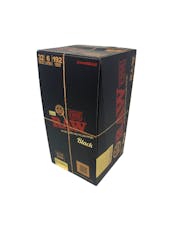 Raw | Cones | Black 1 1/4 6pk