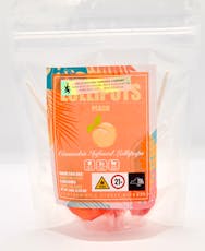 New York Infusions - Peach - 50mg Lollipops 5pk