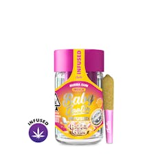 Baby Jeeter - Peaches (Indica) Rosin Enhanced 5pk Preroll 2.5g
