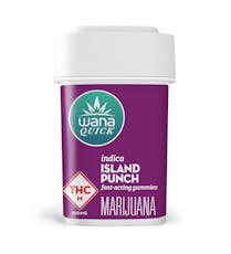 Wana: Quick Gummies | Island Punch | Indica | 100mg | 10pk