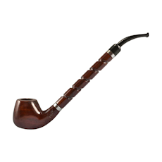 Shire Pipes - Bent Brandy Cherry Wood Pipe