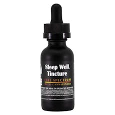 Halo Infusions Sleep Well Tincture 1:1 (100mg THC : 100mg CBD) - Indica