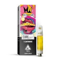 West Coast Cure - Dabilicious (Indica) Cartridge 1g