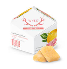 Wyld | Grapefruit | 1:1:1 THC:CBG:CBC | Sativa | Gummies | 20pk