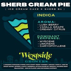 Sherb Cream Pie Preroll 2 Pack - 1g