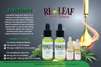 Releaf THC Tincture 100mg | Watermelon