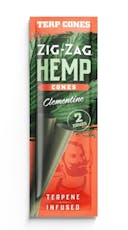 ZIG ZAG | Papers | 2 Pack | Infused Cones Clementine